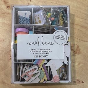 Park Lane Embellishment Box - Multicolor